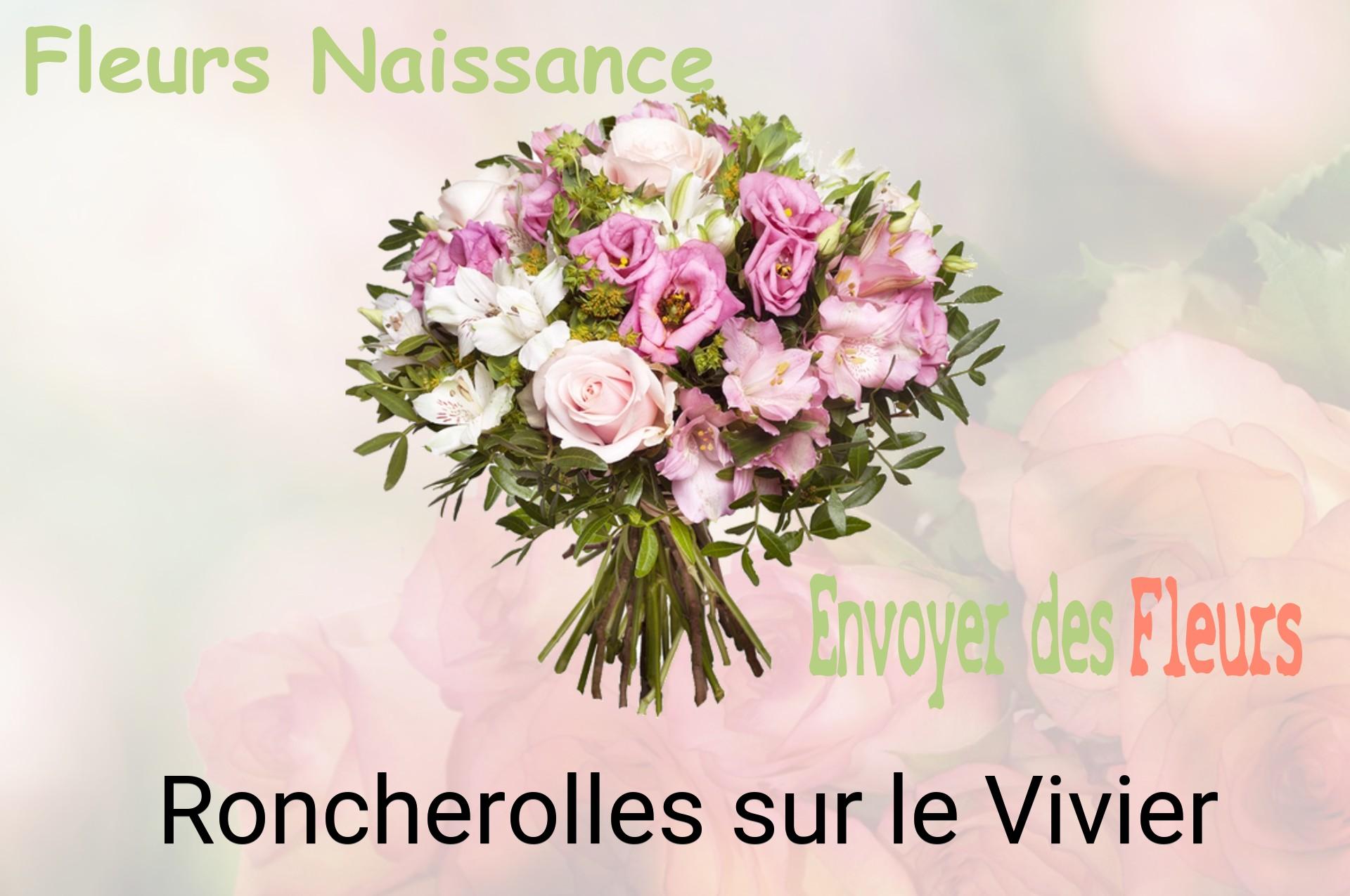 Bouquet de fleurs de naissance livré à Roncherolles-sur-le-Vivier